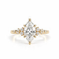 Marquise Pavé Lab-Grown Diamond Ring