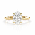 Oval Lab-Grown Diamond Ring